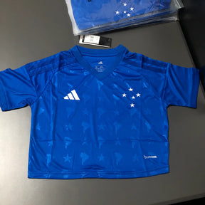 Cropped Cruzeiro 2026/27 Home Feminina - Pronta Entrega