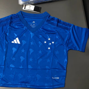 Cropped Cruzeiro 2026/27 Home Feminina - Pronta Entrega