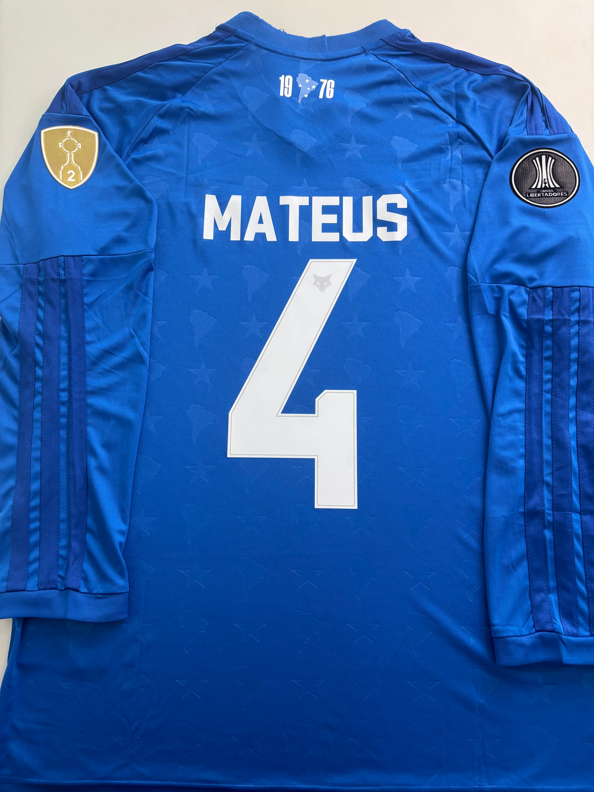 Camisa Manga Longa Cruzeiro 2026/27 Home - Pronta Entrega COM PATCH