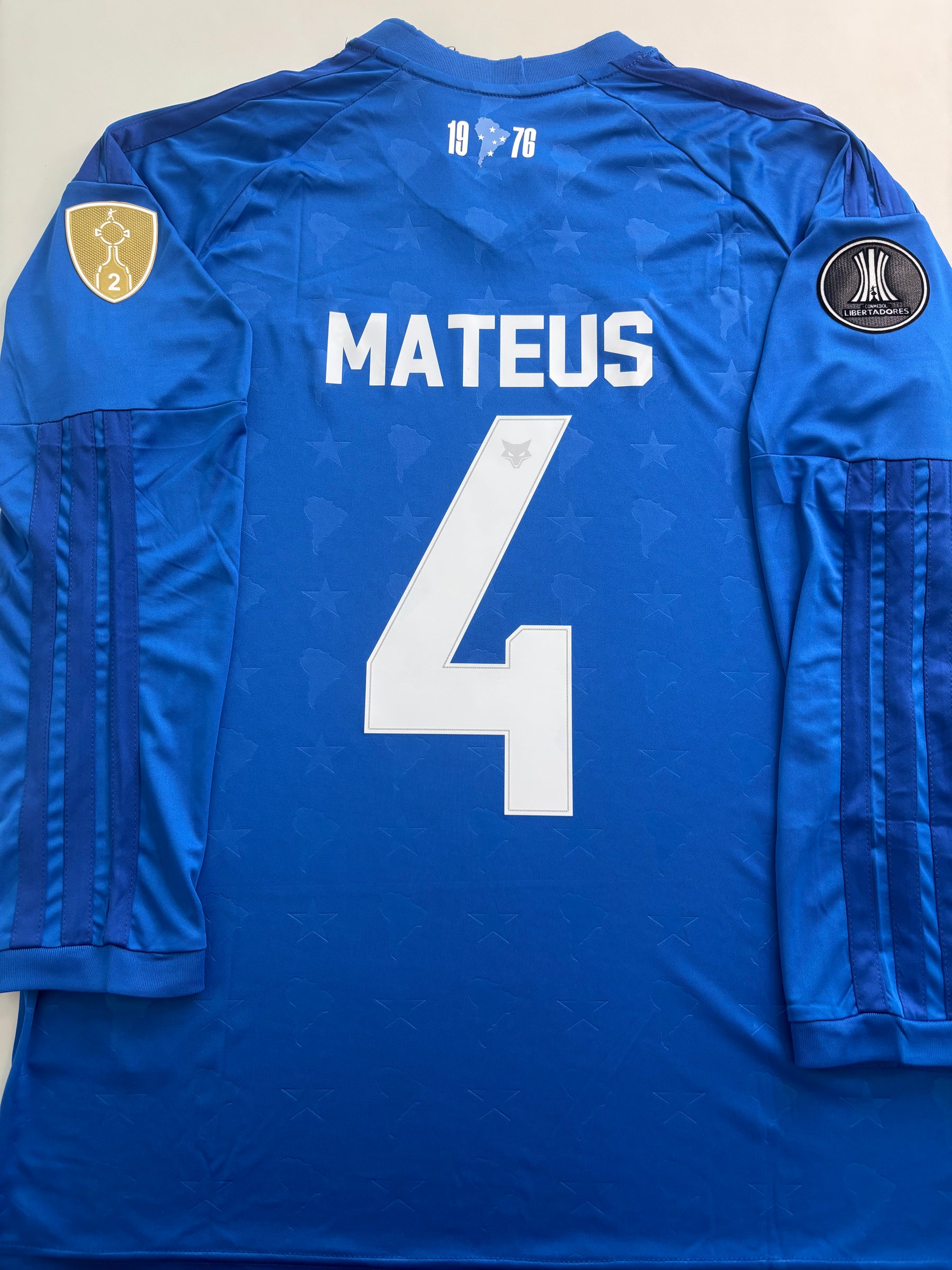 Camisa Manga Longa Cruzeiro 2026/27 Home - Pronta Entrega COM PATCH