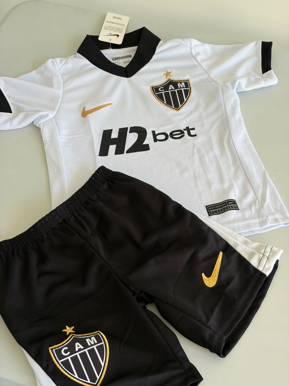 Kit Infantil Atlético Mineiro 2026 - Pronta Entrega