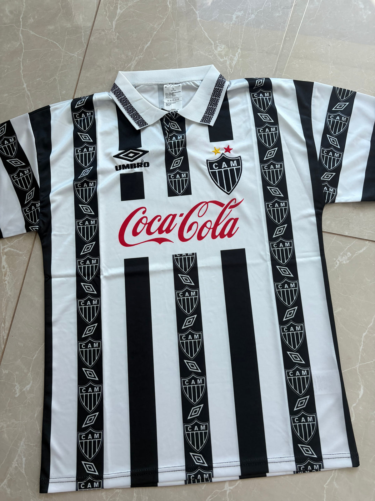Camisa Atlético Mineiro 1995 Retrô Masculina / Pronta Entrega