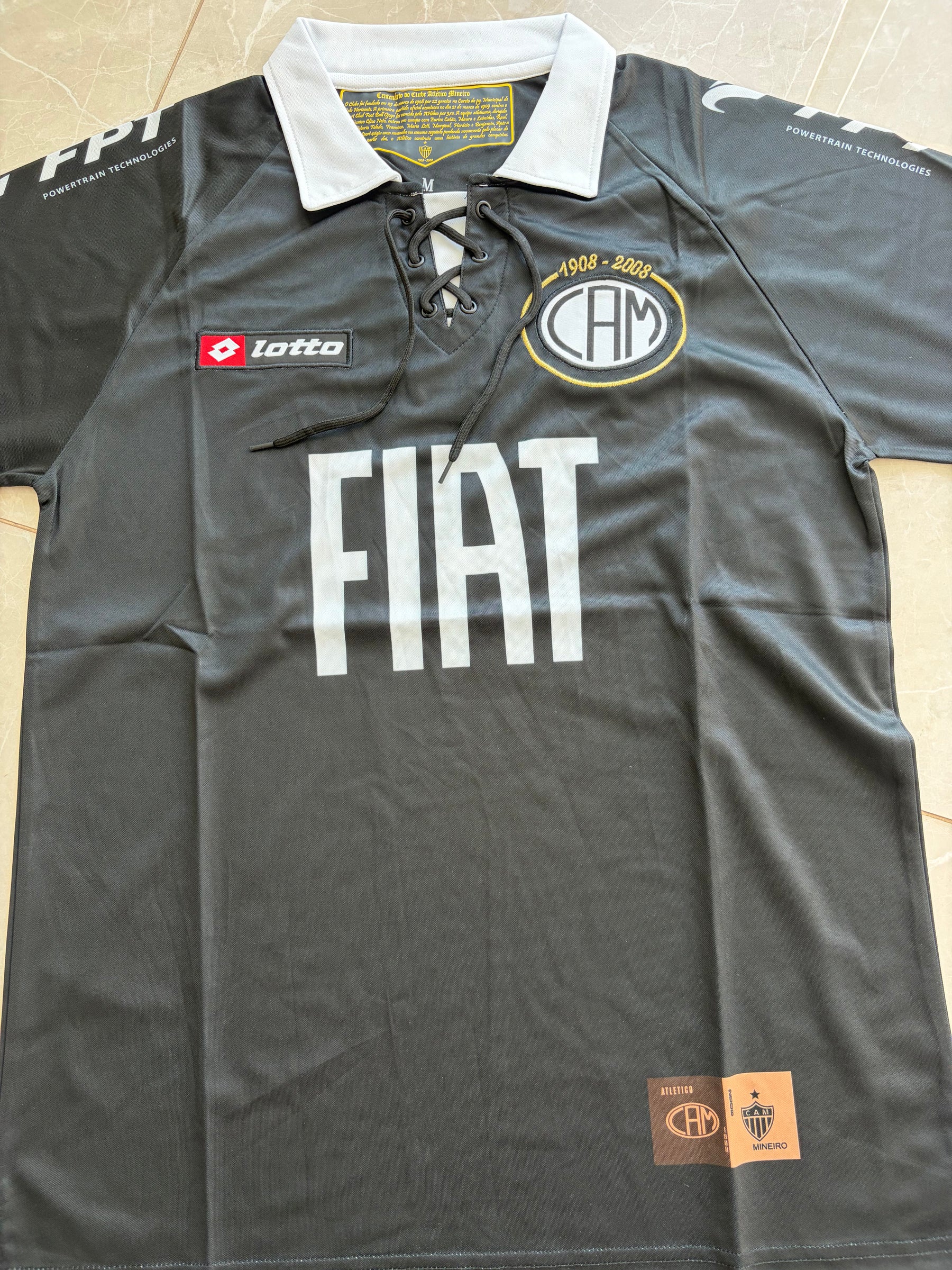 Camisa Atlético Mineiro 2008 - Retrô Masculino / Pronta Entrega