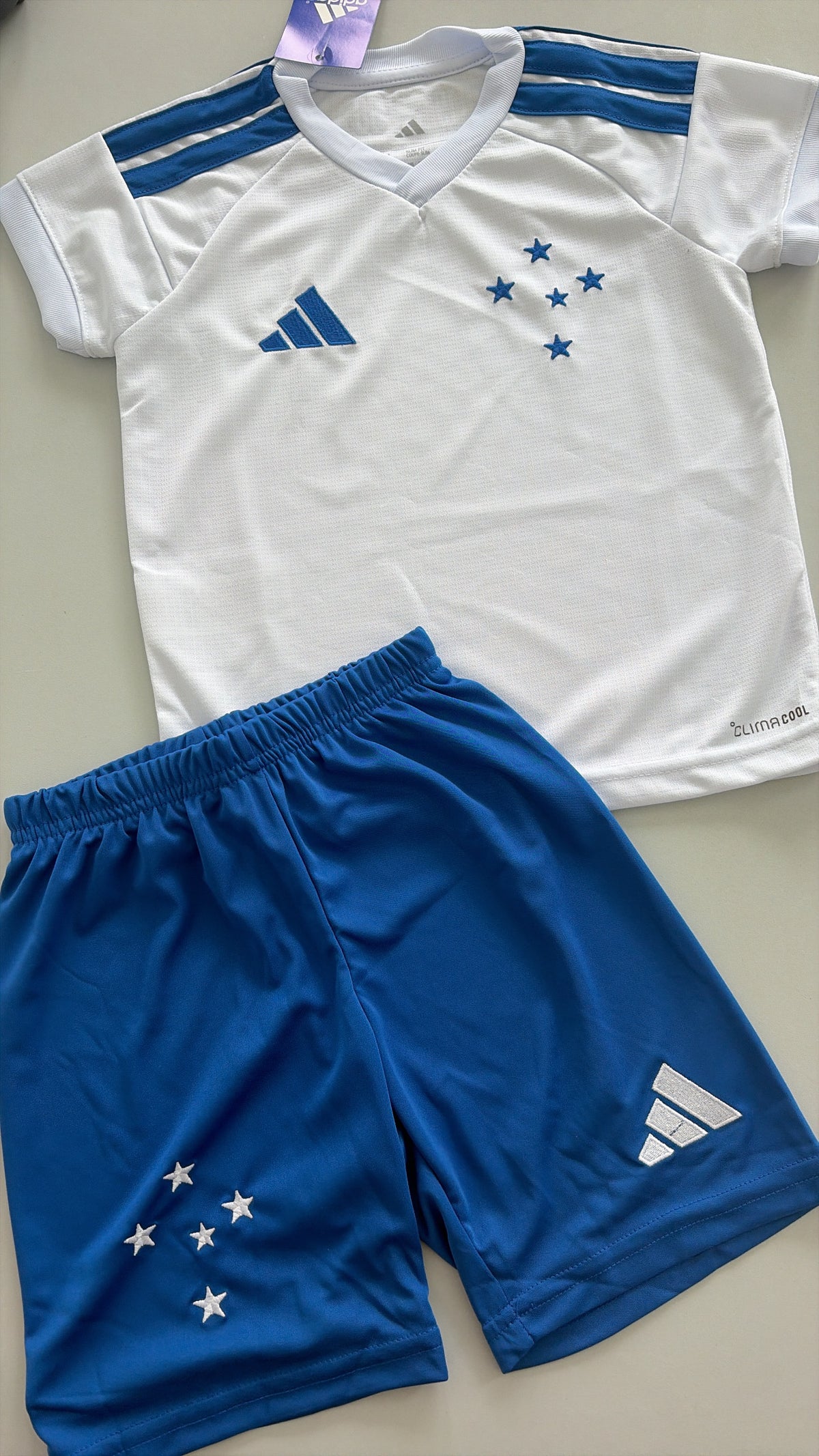 Kit Infantil Cruzeiro 2026 - Pronta Entrega