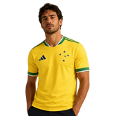 Camisa Cruzeiro 2026/27 Verde Amarela Copa do Mundo - Pronta Entrega