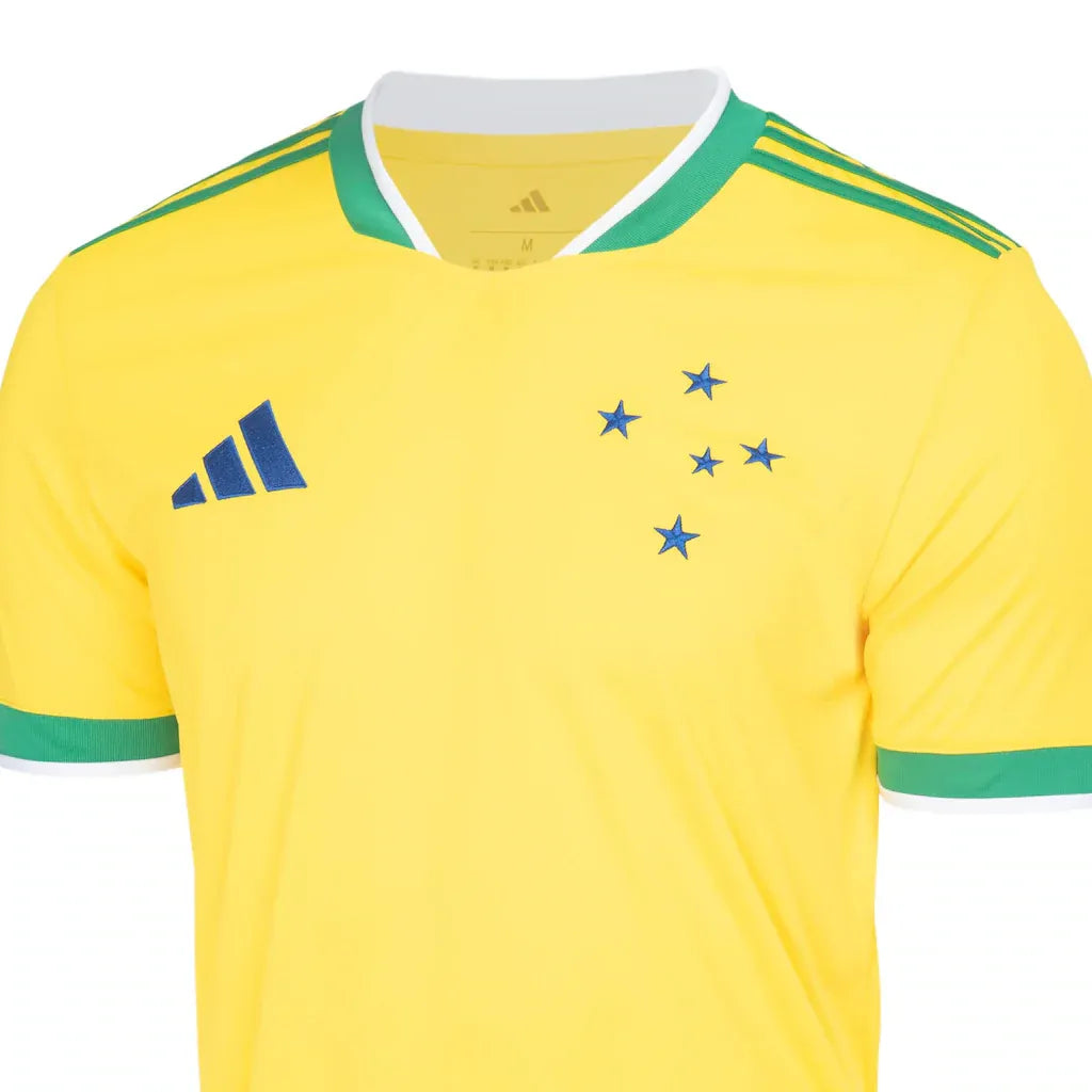 Camisa Cruzeiro 2026/27 Verde Amarela Copa do Mundo - Pronta Entrega
